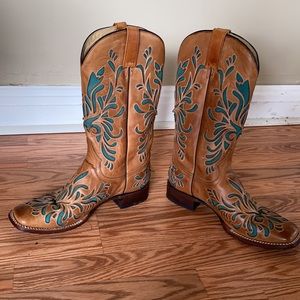 Stetson women’s cowboy boots size 10